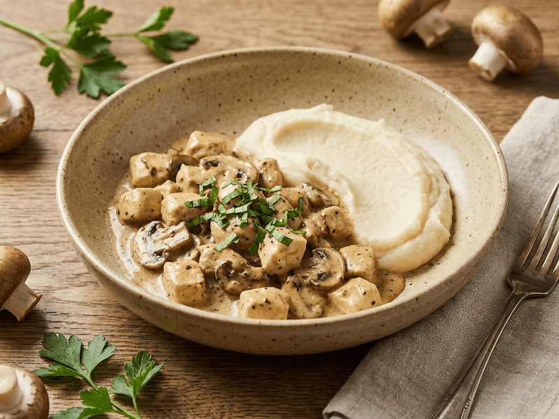 Creamy Mushroom Power Bowl